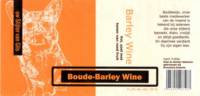 Brouwerij Artemis, Boude-Barley Wine
