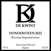 Brouwerij De Kwint, Dondersteen 2022 Russian Imperial Stout