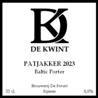 Brouwerij De Kwint, Patjakker 2023 Baltic Porter