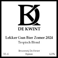 Brouwerij De Kwint, Lekker Gun Bier Zomer 2024