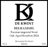 Brouwerij De Kwint, Belhammel 2024 Russian Imperial Stout