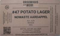 Brouwhuis aan de Werf, #47 Potato Lager