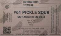 Brouwhuis aan de Werf, #61 Pickle Sour
