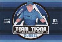Buitenlandse bieren voor Nederlandse markt (etiket Nederlandse plaatsnaam), Team Tiona Dubbel