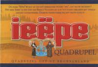 Buitenlandse bieren voor Nederlandse markt (etiket Nederlandse plaatsnaam), Ieëpe Quadrupel