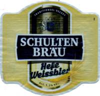 Geïmporteerd buitenlands bier - Nederlandse importeur en NL opmaak, Schulten Bräu Hefe Weizen