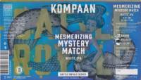 Kompaan Dutch Craft Beer Company, Mesmerizing Mystery Match White IPA
