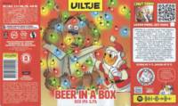 Uiltje Brewing Company, Beer in a Box Red IPA