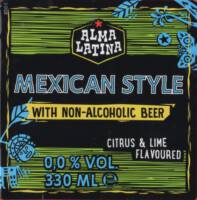 Ge&iuml;mporteerd buitenlands bier - Nederlandse importeur en NL opmaak, Alma Latina Mexican Style