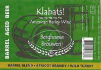 Berghoeve Brouwerij, Klabats! American Barley Wine