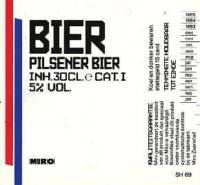 Bavaria, Miro Pilsener Bier