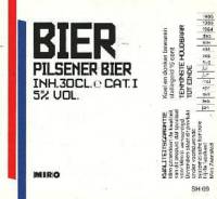 Bavaria, Miro Pilsener Bier