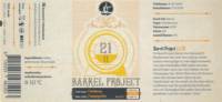 Brouwerij 't Meuleneind , Barrel Project 21 11 Champagne bier