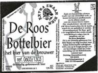 Bierbrouwerij De Roos Anno 1877, De Roos Bottelbier