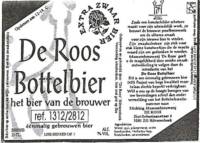 Bierbrouwerij De Roos Anno 1877, De Roos Bottelbier