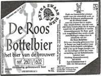 Bierbrouwerij De Roos Anno 1877, De Roos Bottelbier