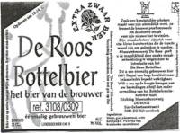 Bierbrouwerij De Roos Anno 1877, De Roos Bottelbier