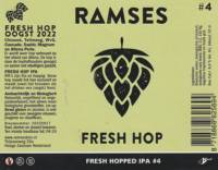 RamsesBier, Fresh Hop Fresh Hopped IPA #4