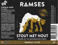RamsesBier, Stout Met Hout Imperial Stout