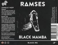 RamsesBier, Black Mamba Black IPA