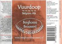 Berghoeve Brouwerij, Vuurdoop Belgium Ale