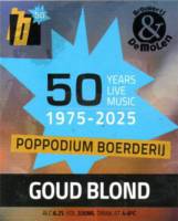Brouwerij De Molen, Poppodium Boerderij 1975-2025 Goud Blond