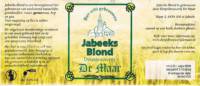 Dorpsbrouwerij De Maar, Jabeeks Blond