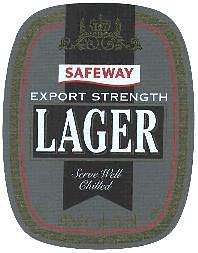 Bavaria, Safeway Export Strength Lager