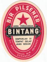 (Heineken's) Nederlands-Indische Bierbrouwerij, Bintang Bir Pilsener