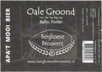 Berghoeve Brouwerij, Oale Groond Baltic Porter