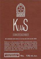 Stichting Haagsche Broeder, Klaas Donkeredagbier