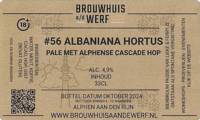 Brouwhuis aan de Werf, #56 Albaniana Hortus