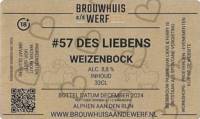Brouwhuis aan de Werf, #57 Des Liebens