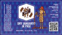 Amateurs, Dry January? Ik Pas!