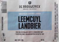 De Brouwerick, Leemcuyl Landbier