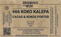 Brouwhuis aan de Werf, #66 Koko Kalepa