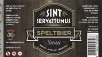 Bierbrouwerij Sint Servattumus, Speltbier Stout