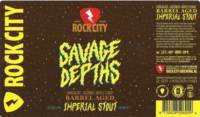 Rock City Brewing, Savage Depths Imperial Stout Rock City Brewing, Savage Depths Imperial Stout