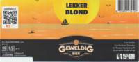 Brouwerij Jeronymo, Geweldig Bier Lekker Blond