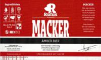 Brouwerij Rufus, Macker
