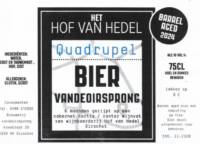 Brouwerij Van de Oirsprong, Hof van Hedel Quadrupel