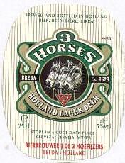 Bavaria, 3 Horses Holland Lager Beer