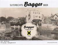 Buitenlandse bieren voor Nederlandse markt (etiket Nederlandse plaatsnaam), Slydrechts Bagger Bier Bruin
