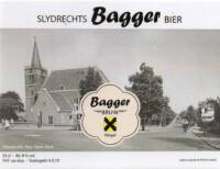 Buitenlandse bieren voor Nederlandse markt (etiket Nederlandse plaatsnaam), Slydrechts Bagger Bier Bruin