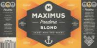 Maximus Brouwerij, Pandora Blond