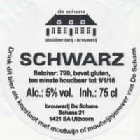 Bierbrouwerij De Schans, Schwarz