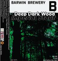 BarWin Brewery, Deep Dark Wood  Imperial Stout