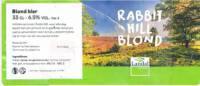 Hert Bier, Rabbit Hill Blond