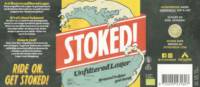 STOKED! Beer, Unfiltered Lager