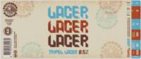 Brouwerij Noordt, Lager Lager Lager  Tripel Lager